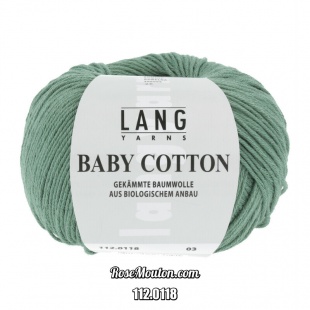 Pelote de laine à tricoter pour layette MERINO 200 BEBE - Lang Yarns