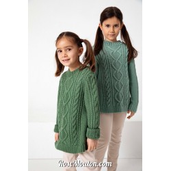 Modèle pullover 14 Punto 41 KIDS ATLANTIS Lang Yarns