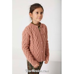 Modèle cardigan 9 Punto 41 KIDS ATLANTIS Lang Yarns