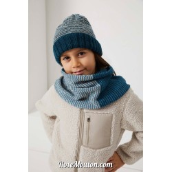 Modèle bonnet 1 Punto 41 KIDS ATLANTIS Lang Yarns