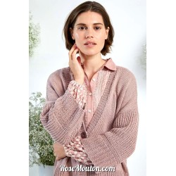 Modèle cardigan 2 catalogue FAM 272