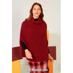 Modèle poncho 68 catalogue FAM 274 Lang Yarns