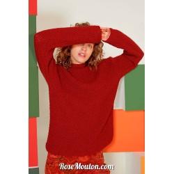 Modèle pullover 65 catalogue FAM 274 Lang Yarns