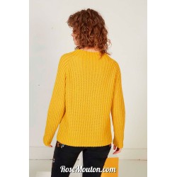 Modèle pullover 54 catalogue FAM 274 Lang Yarns