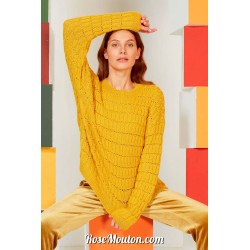 Modèle pullover 53 catalogue FAM 274 Lang Yarns