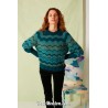 Modèle pullover 47 catalogue FAM 274 Lang Yarns