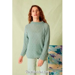 Modèle pullover 38 catalogue FAM 274 Lang Yarns