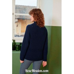 Modèle pullover 11 catalogue FAM 274 Lang Yarns