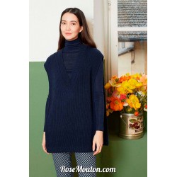 Modèle pull sans manches 10 catalogue FAM 274 Lang Yarns