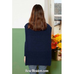 Modèle pull sans manches 10 catalogue FAM 274 Lang Yarns