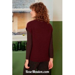 Modèle pull sans manches 7 catalogue FAM 274 Lang Yarns