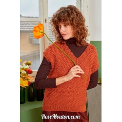 Modèle pull sans manches 7 catalogue FAM 274 Lang Yarns