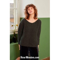 Modèle pullover 3 catalogue FAM 274 Lang Yarns