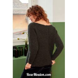 Modèle pullover 3 catalogue FAM 274 Lang Yarns