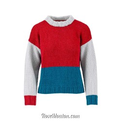 Modèle pullover SILLY SIDE 46 catalogue Wool Addicts 9