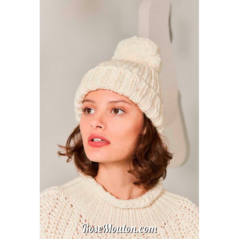 Modèle bonnet 21 catalogue Wool Addicts 9