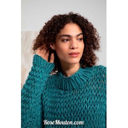 Modèle pullover 1 Punto 42 BOLD COLOR Lang Yarns