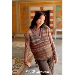 Modèle pull sans manches 3 Punto 46 FRIDA Lang Yarns