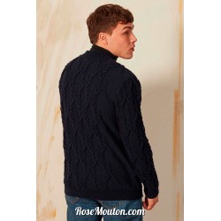 Modèle pullover homme 11 Punto 44 HOMME Lang Yarns