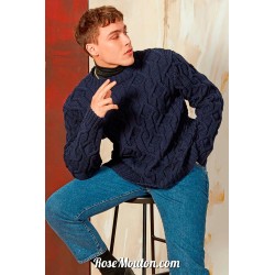 Modèle pullover homme 11 Punto 44 HOMME Lang Yarns