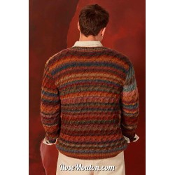 Modèle cardigan homme 4 Punto 44 HOMME Lang Yarns