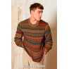 Modèle pullover homme 3 Punto 44 HOMME Lang Yarns