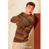 Modèle pullover homme 3 Punto 44 HOMME Lang Yarns