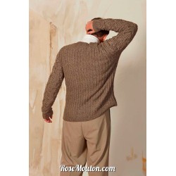 Modèle pullover homme 2 Punto 44 HOMME Lang Yarns