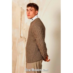 Modèle pullover homme 2 Punto 44 HOMME Lang Yarns