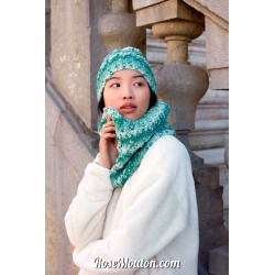 Modèle loop (snood) 5 Punto 47 SNOWFLAKE Lang Yarns