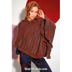 Modèle poncho 8 Punto 49 REINA Lang Yarns