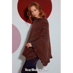 Modèle poncho 8 Punto 49 REINA Lang Yarns