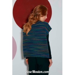 Modèle pull sans manches 6 Punto 49 REINA Lang Yarns