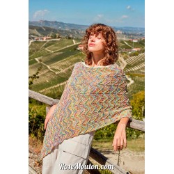 Modèle poncho 8 Punto 51 TROPICAL Lang Yarns