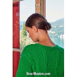 Modèle pullover 9 catalogue FAM 277 Lang Yarns