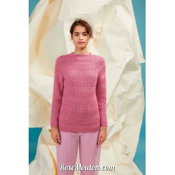 Modèle pullover 69 catalogue FAM 276 Lang Yarns