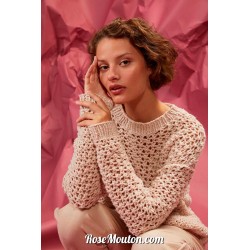 Modèle pullover 53 catalogue FAM 276 Lang Yarns