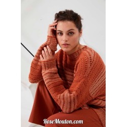 Modèle pullover 43 catalogue FAM 276 Lang Yarns