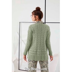 Modèle gilet 37 catalogue FAM 276 Lang Yarns