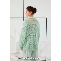 Modèle pullover 33 catalogue FAM 276 Lang Yarns