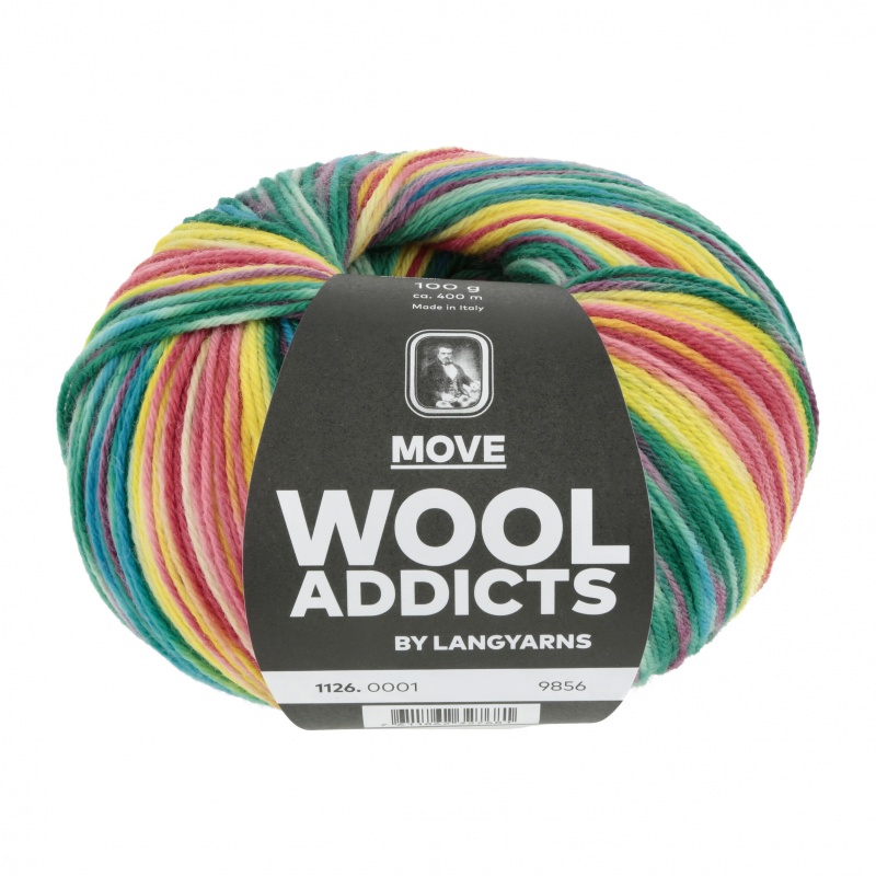Lang yarns　Move Wool Addicts 毛糸