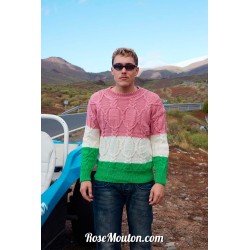 Modèle pullover unisex 10 Punto 59 POSEIDON Lang Yarns