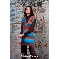 Modèle pull sans manches 8 Punto 63 LOVIS Lang Yarns