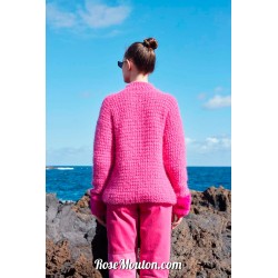 Modèle pullover 6 catalogue FAM 279 Lang Yarns