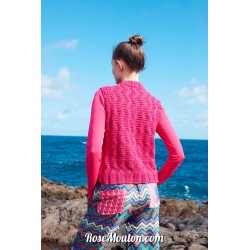 Modèle pull sans manches 11 catalogue FAM 279 Lang Yarns