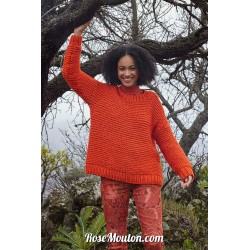 Modèle pullover 12 catalogue FAM 279 Lang Yarns