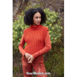 Modèle pull sans manches 13 catalogue FAM 279 Lang Yarns