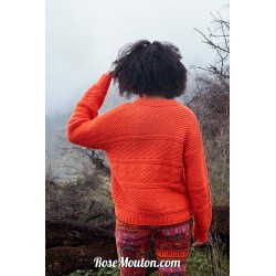 Modèle pullover 14 catalogue FAM 279 Lang Yarns