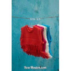 Modèle pull sans manches 15 catalogue FAM 279 Lang Yarns