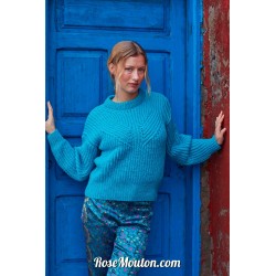 Modèle pullover 22 catalogue FAM 279 Lang Yarns